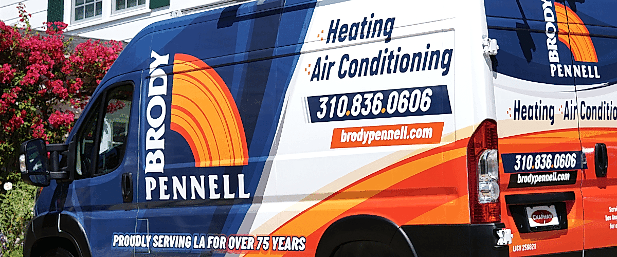 Brody Pennell Van helping deliver top notch indoor air quality services in Los Angeles, CA.