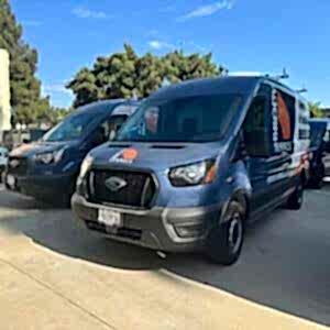 Brody Ponnell work van providing heat pump installation services in Los Angeles, CA.